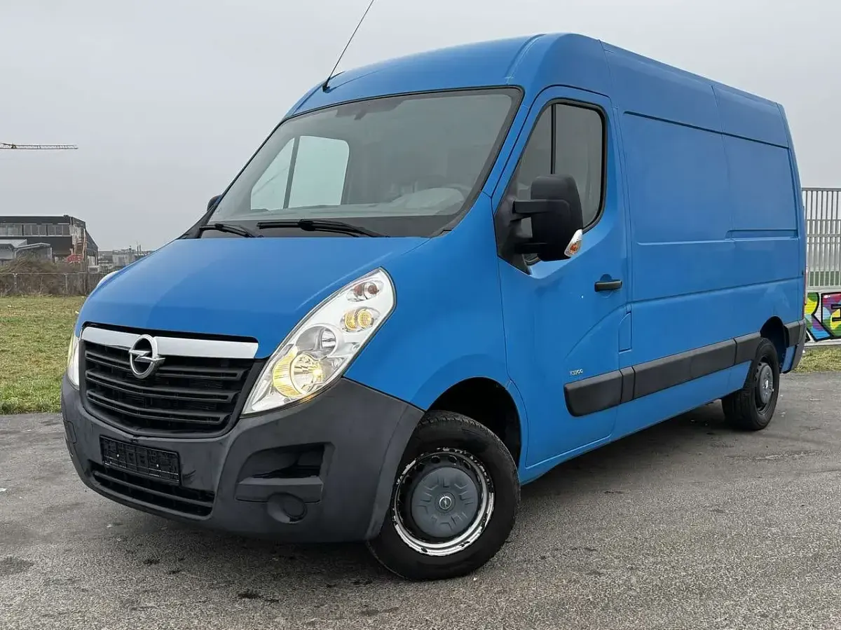 Gebraucht Opel Movano 125 PS (91 kW) 2015 Nordseeblau Van / Kleinbus
