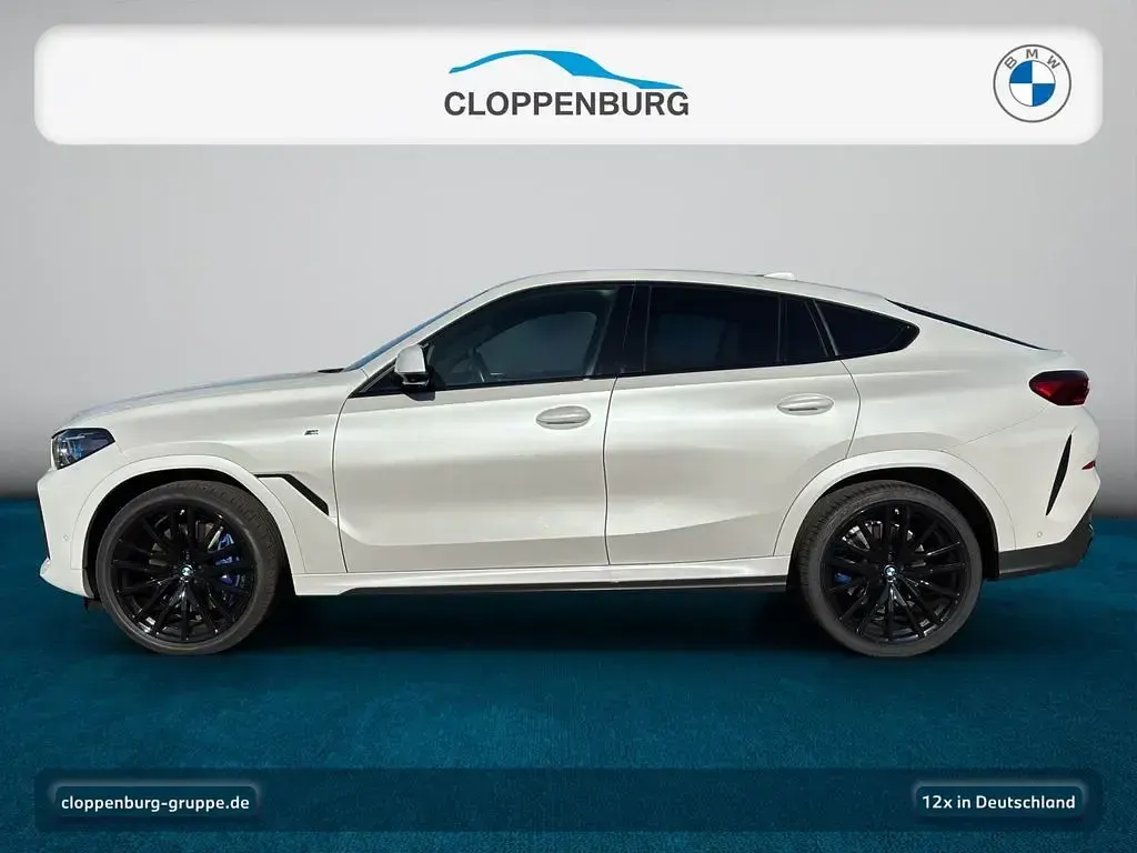 Gebraucht BMW X6 M50 Performance 530 PS (389 kW) 2022 Weiß SUV