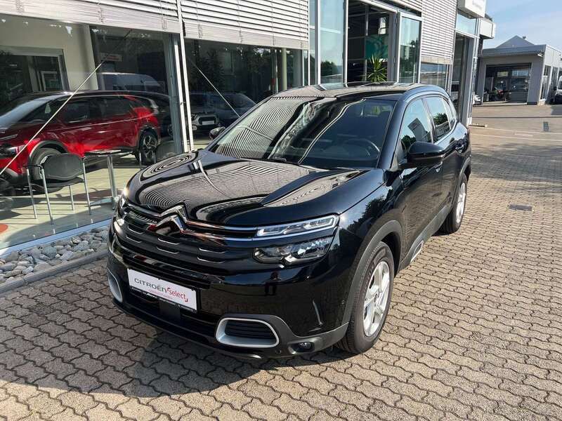 Perlaneraschwarz metallic Gebraucht 2021 Citroën C5 Aircross Live SUV | 19.900 € (Etwas zu teuer) - Bild 1/4