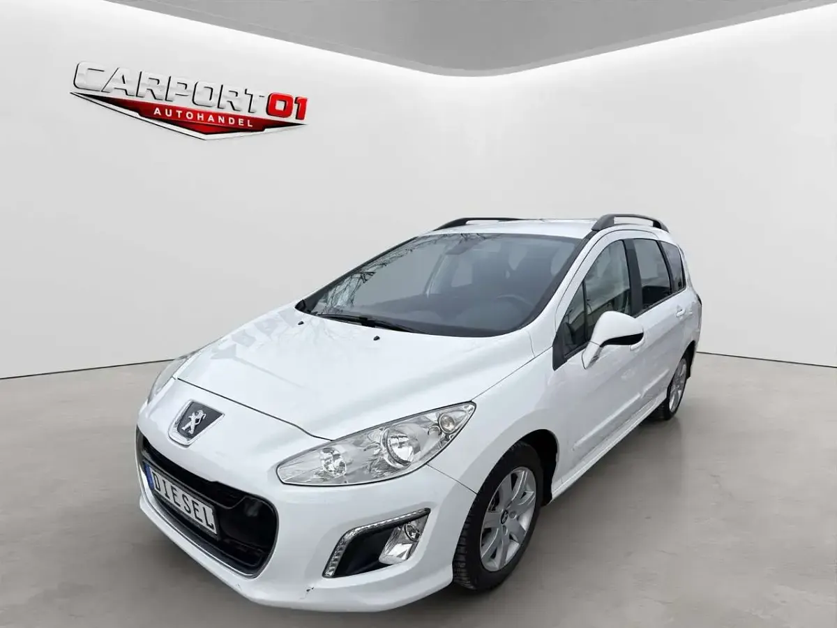 Gebraucht Peugeot 308 SW Active 111 PS (81 kW) 2011 Weiß Kombi