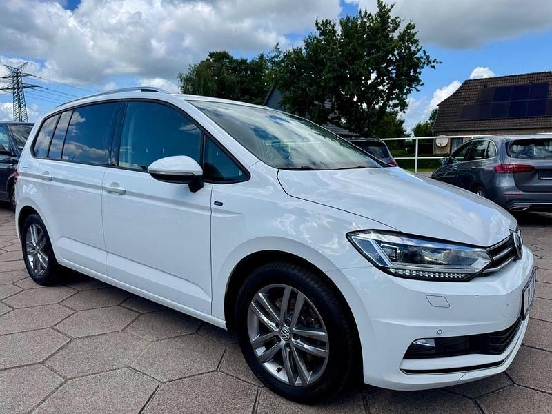 Gebraucht VW Touran Join 150 PS (110 kW) 2018 Weiß Van / Kleinbus