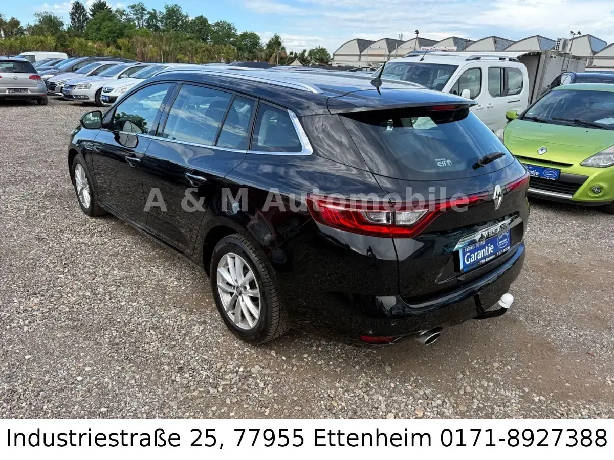 Gebraucht Renault Mégane GrandTour Intens 132 PS (97 kW) 2016 Schwarz Kombi