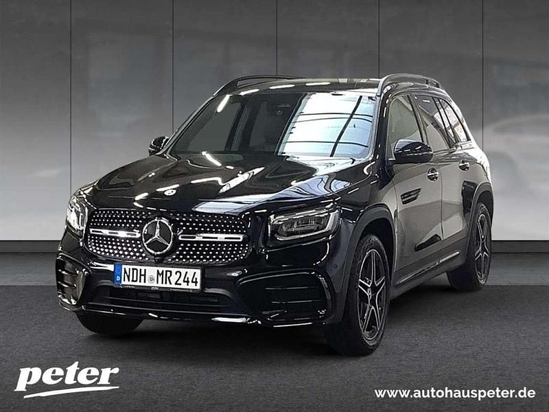 Metalliclack kosmosschwarz Gebraucht 2024 Mercedes GLB220 AMG line Plus SUV | 53.810 € (Teuer) - Bild 1/3