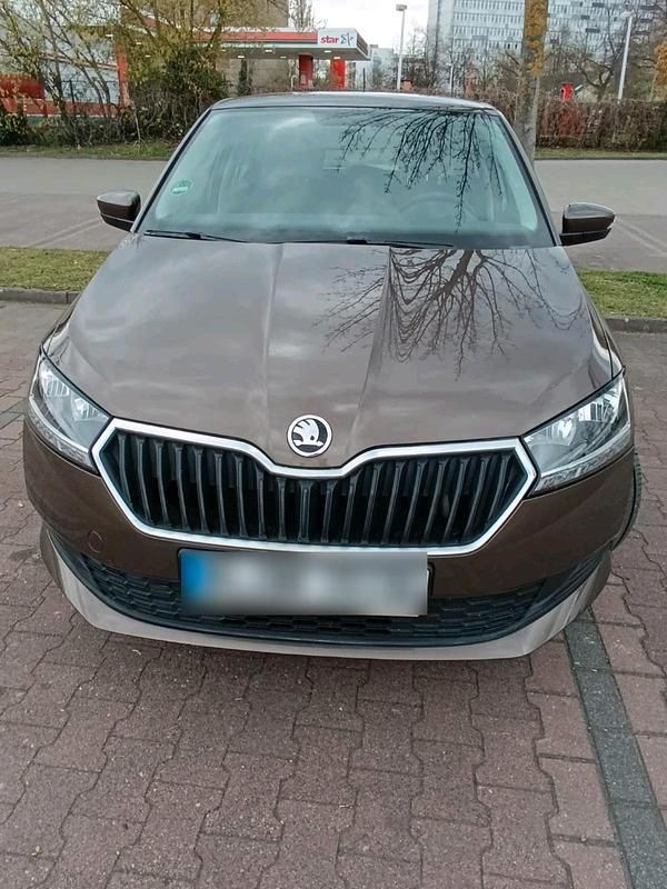 Gebraucht Skoda Fabia 2019 Braun Kleinwagen