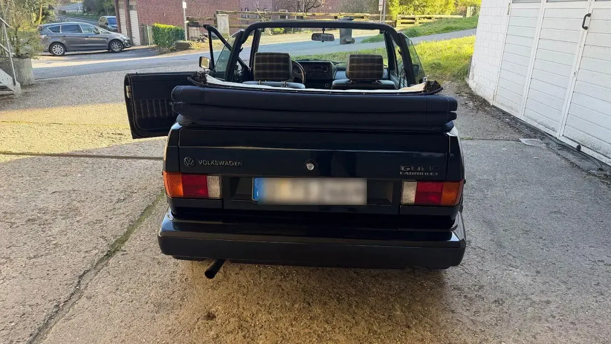 Gebraucht VW Golf Cabriolet 133 PS (97 kW) 1980 Blau Cabrio