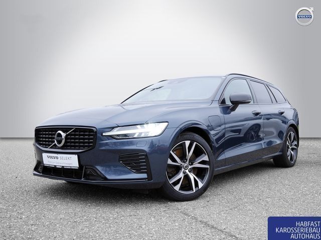 Denim blau Gebraucht 2020 Volvo V60 R-Design Kombi | 34.930 € - Bild 1/4