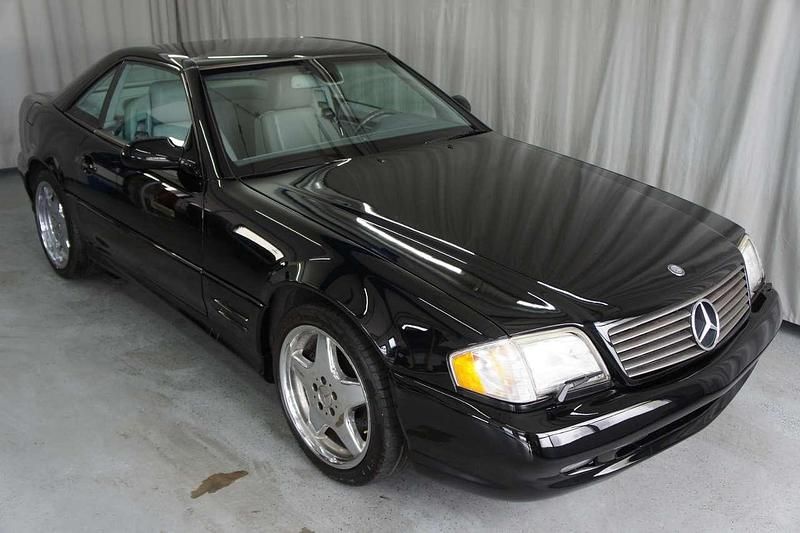 Gebraucht Mercedes SL500 AMG 306 PS (225 kW) 2001 Schwarz Cabrio