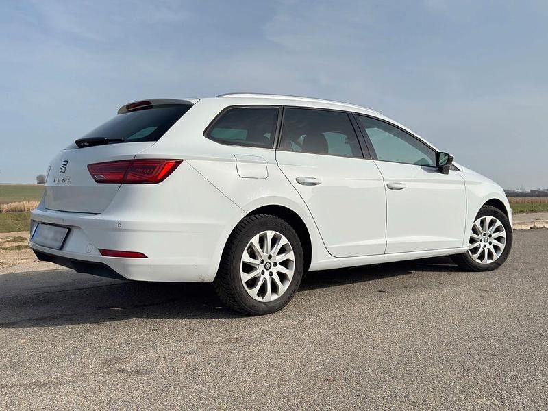 Gebraucht Seat Leon ST Style 116 PS (85 kW) 2018 Weiß Kombi