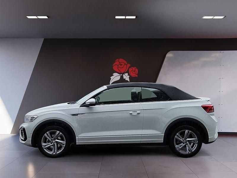 Gebraucht VW T-Roc Cabriolet R-line 150 PS (110 kW) 2025 Weiß Cabrio