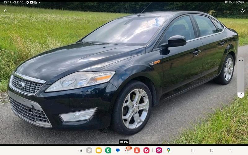 Schwarz Gebraucht 2008 Ford Mondeo Limousine | 1.600 € (Guter Preis) - Bild 1/4