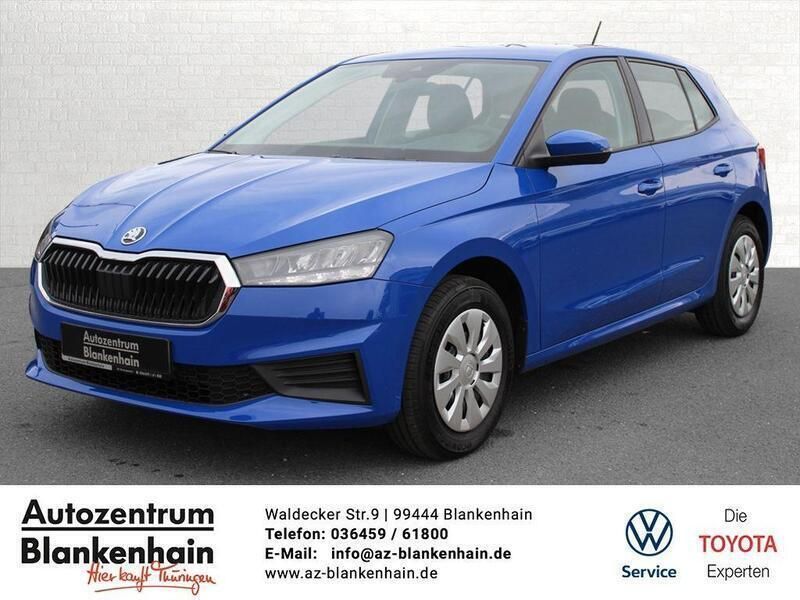 Energy blau Gebraucht 2023 Skoda Fabia Active Kleinwagen | 15.990 € (Guter Preis) - Bild 1/4