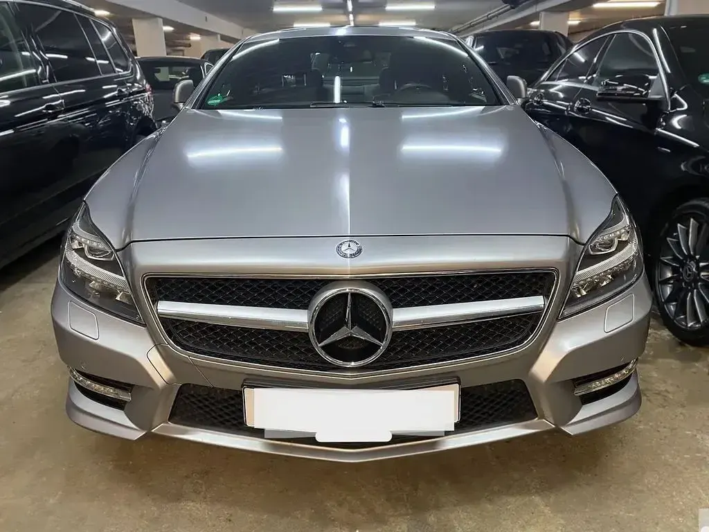 Gebraucht Mercedes CLS500 AMG 408 PS (300 kW) 2014 Designo allanitgrau magno Coupé