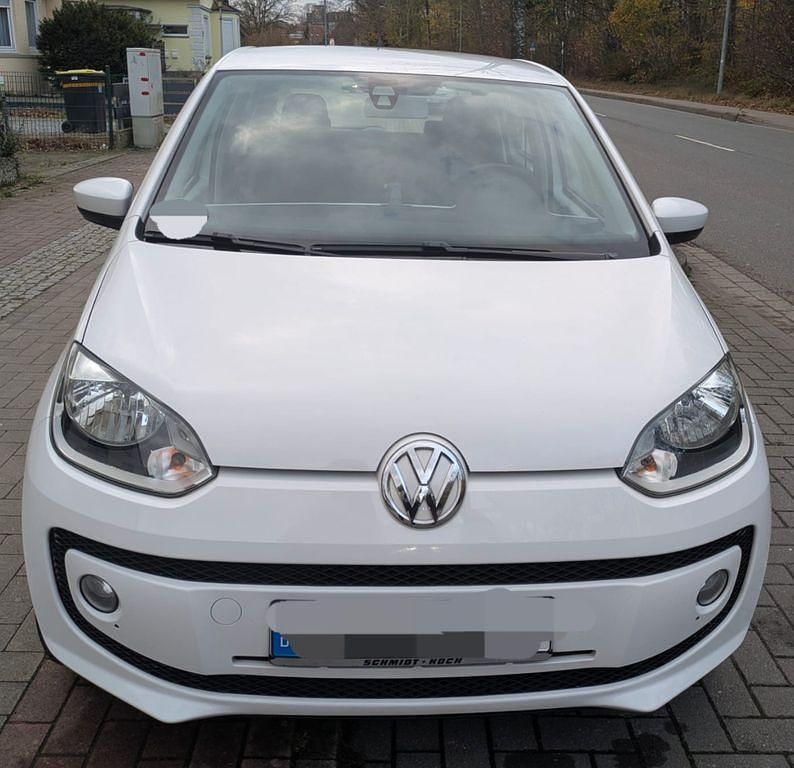 Weiß Gebraucht 2014 VW up! move up! Kleinwagen | 5.890 € (Fairer Preis) - Bild 1/4