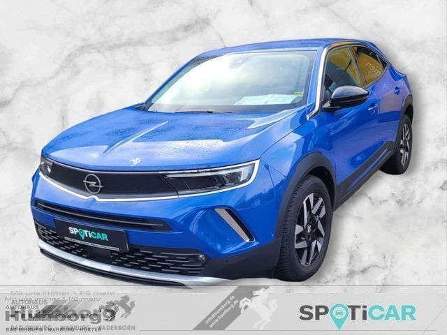 Perl blau/voltaik blau (metallic) Gebraucht 2023 Opel Mokka Elegance SUV | 20.880 € (Superpreis) - Bild 1/4