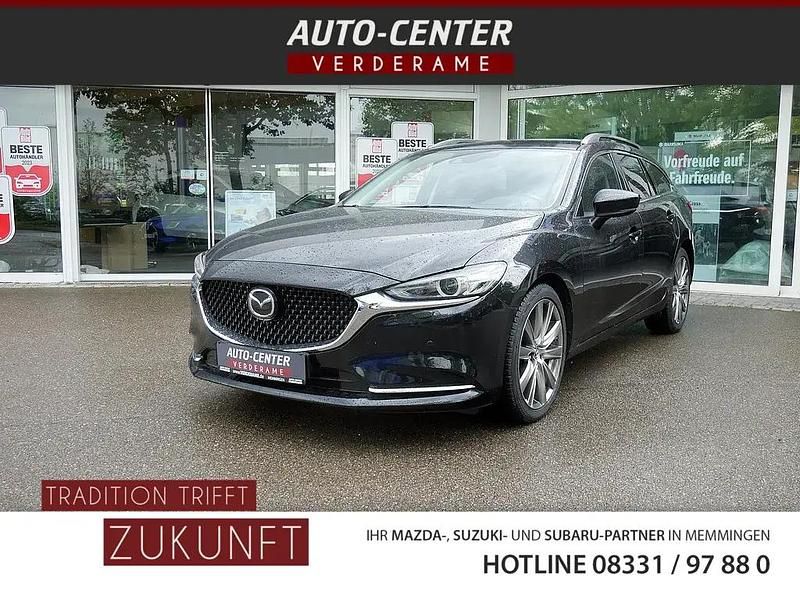 Weiss / rhodium white Gebraucht 2023 Mazda 6 Exclusive-Line Kombi | 27.990 € (Fairer Preis) - Bild 1/2