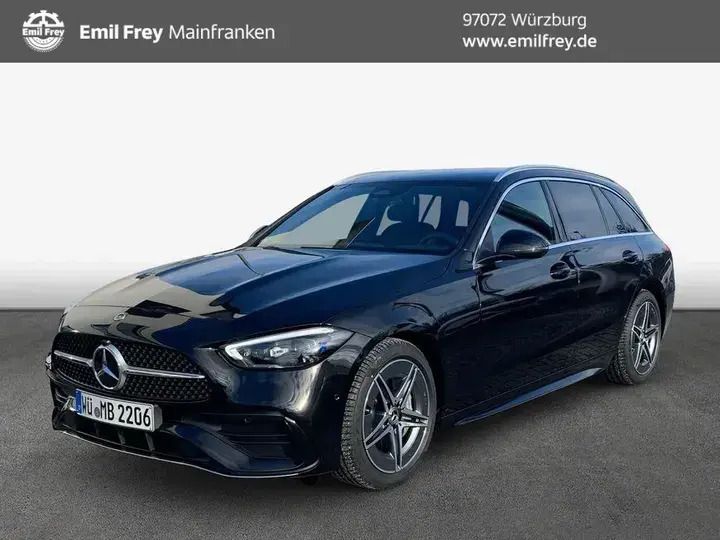 Schwarz Gebraucht 2024 Mercedes C220 Advanced Kombi | 44.900 € (Etwas zu teuer) - Bild 1/4