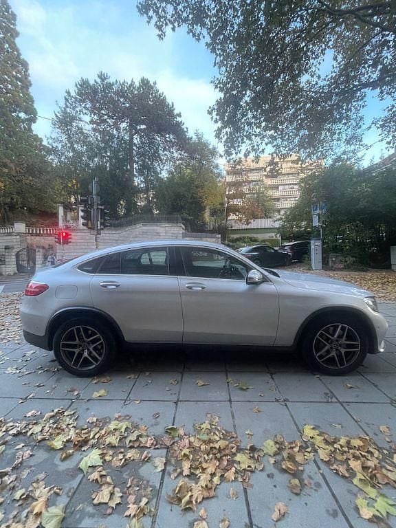 Silber Gebraucht 2017 Mercedes GLC350 AMG line Coupé | 29.900 € (Fairer Preis) - Bild 1/4