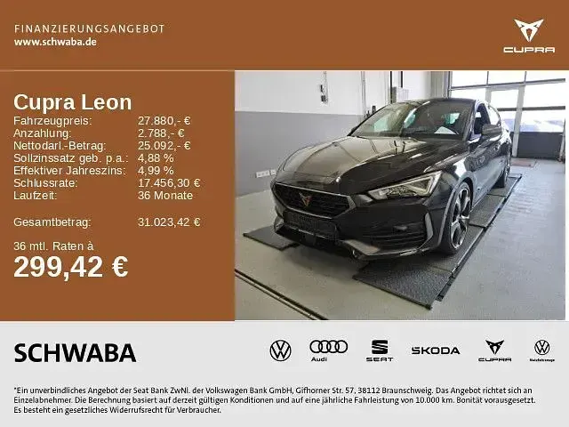 Gebraucht Cupra Leon VZ 300 PS (220 kW) 2023 Midnight schwarz Limousine