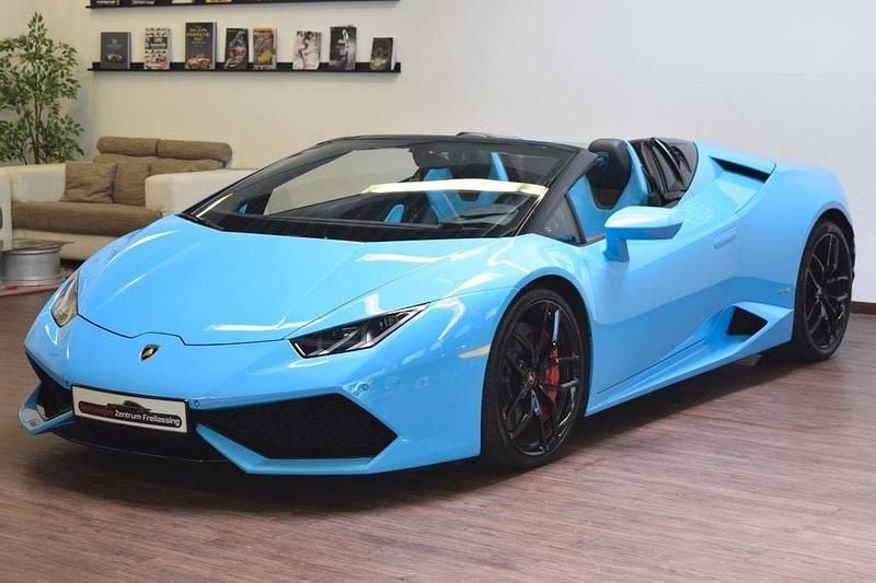 Gebraucht Lamborghini Huracán 610 PS (448 kW) 2017 Blau Cabrio