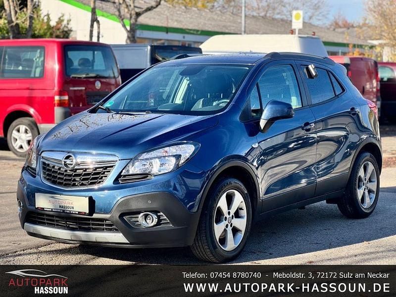 Nacht blau met Gebraucht 2016 Opel Mokka Edition SUV | 8.999 € (Fairer Preis) - Bild 1/4