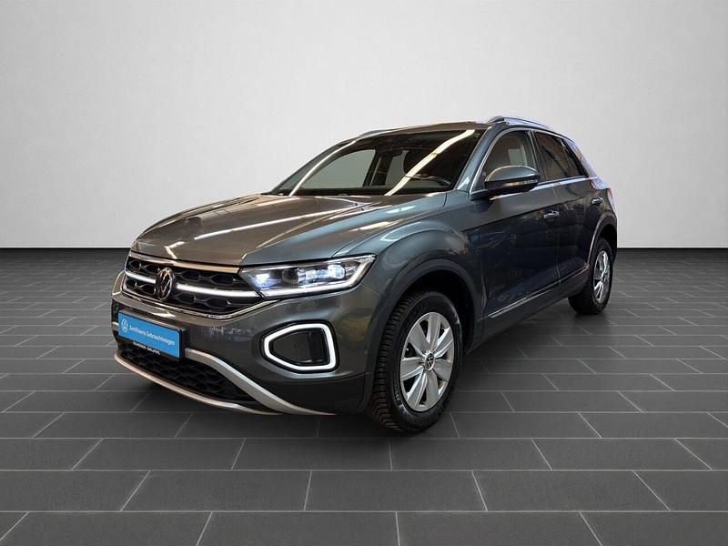 Indiumgrau metallic (metallic) Gebraucht 2022 VW T-Roc Style SUV | 24.880 € (Guter Preis) - Bild 1/4