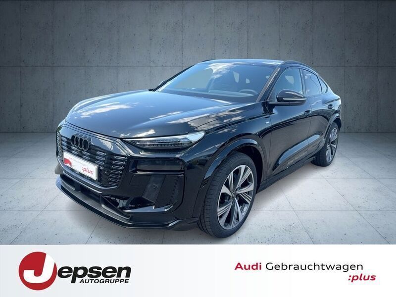 Mythosschwarz metallic Gebraucht 2025 Audi Q6 Sportback e-tron Performance SUV | 77.970 € - Bild 1/4