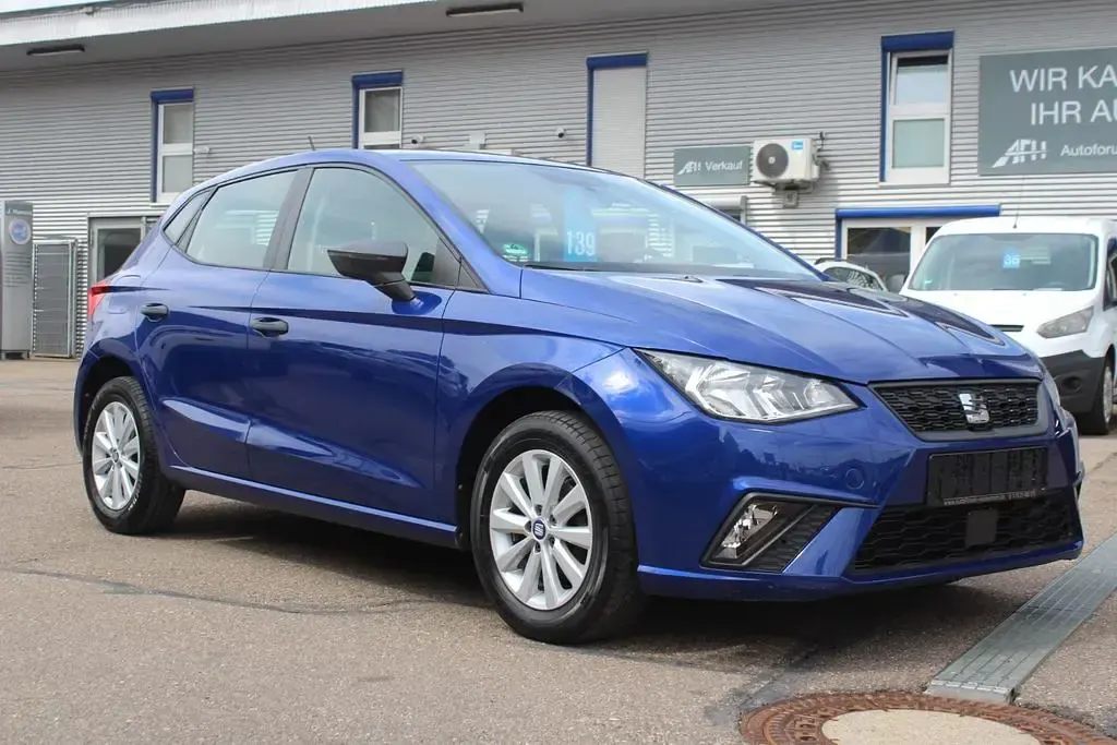 Gebraucht Seat Ibiza Reference 95 PS (69 kW) 2017 Blau Limousine