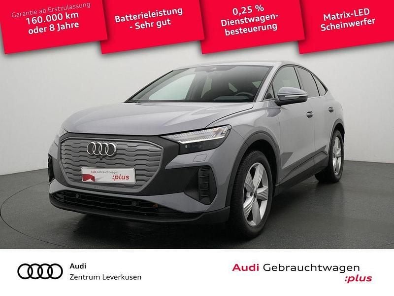 Gebraucht Audi Q4 Sportback e-tron Sport 125 kW (170 PS) 2022 Grau SUV