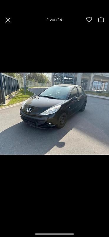 Schwarz Gebraucht 2010 Peugeot 206+ Kleinwagen | 1.500 € (Superpreis) - Bild 1/4