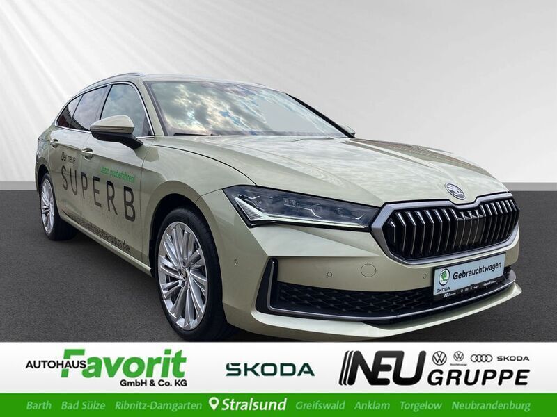 Gelb Gebraucht 2025 Skoda Superb Selection Kombi | 41.990 € - Bild 1/4