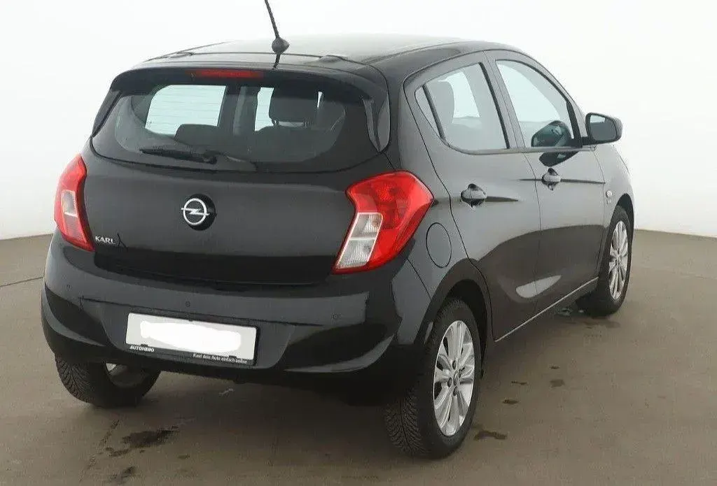 Używany Opel Karl 75 KM (55 kW) 2017 Czarny Hatchback