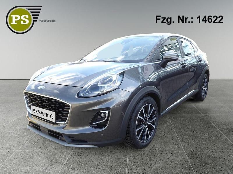 Grau Gebraucht 2021 Ford Puma Gen-E Titanium SUV | 11.780 € - Bild 1/4
