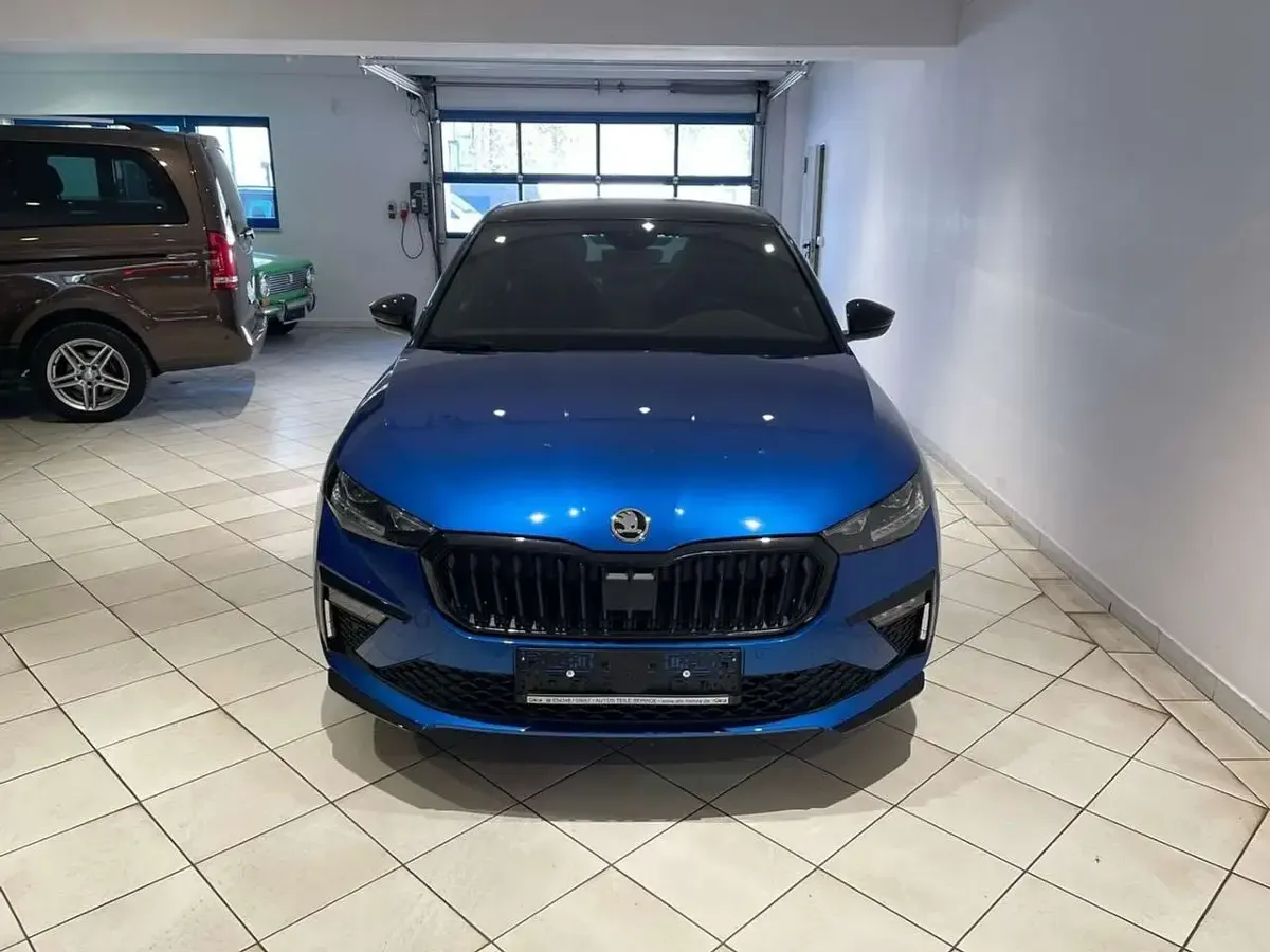 Gebraucht Skoda Scala Monte Carlo 116 PS (85 kW) 2025 Blau Kleinwagen