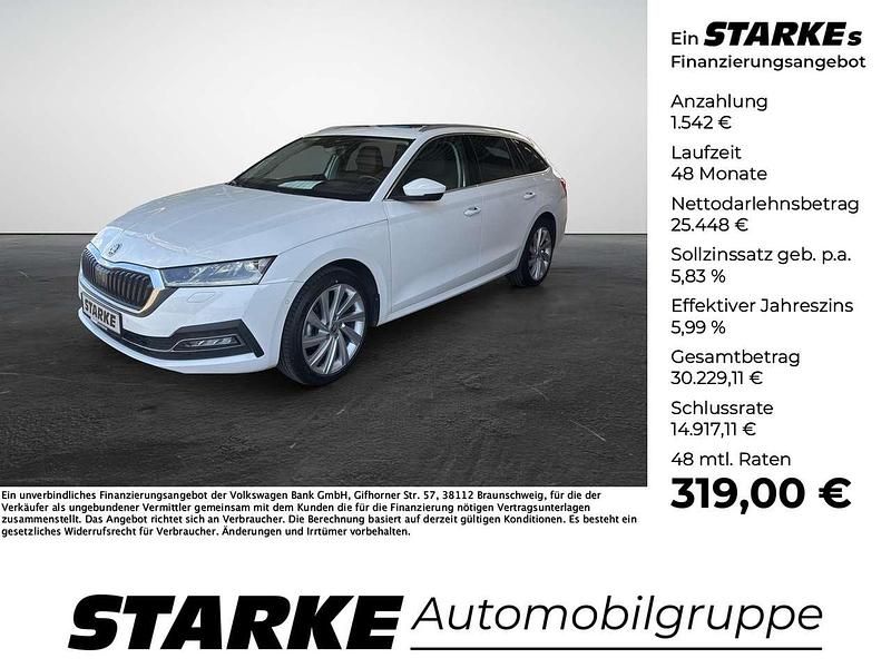 Candyweiss Gebraucht 2023 Skoda Octavia Style Kombi | 29.970 € (Teuer) - Bild 1/4