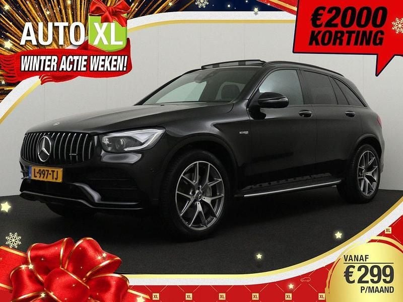 Schwarz Gebraucht 2021 Mercedes GLC43 AMG Premium Plus SUV | 49.900 € (Guter Preis) - Bild 1/4