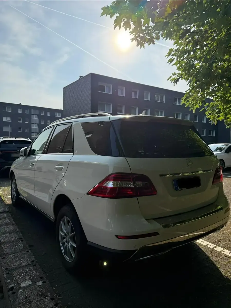Gebraucht Mercedes ML250 204 PS (150 kW) 2012 Weiß SUV
