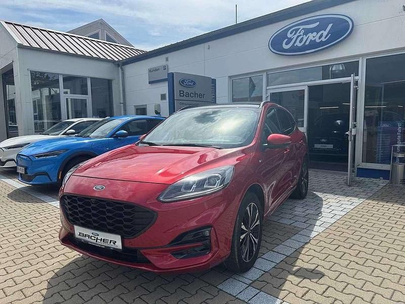 Lucid rot metallic Gebraucht 2021 Ford Kuga ST-Line X SUV | 24.850 € (Teuer) - Bild 1/4