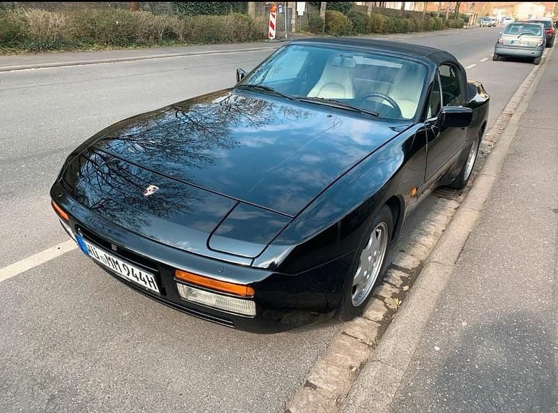 Gebraucht Porsche 944 S2 1989 Schwarz Cabrio
