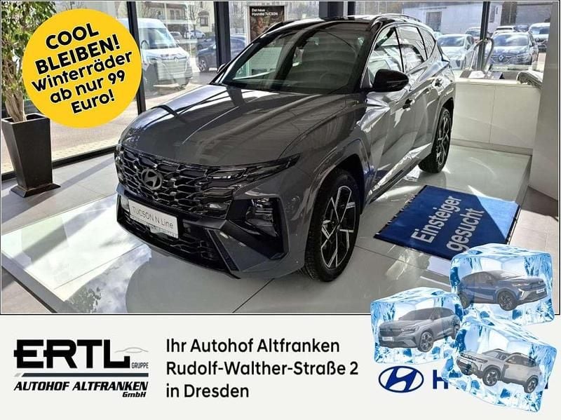 Shadow grey uni Gebraucht 2025 Hyundai Tucson N Line SUV | 37.990 € (Fairer Preis) - Bild 1/4