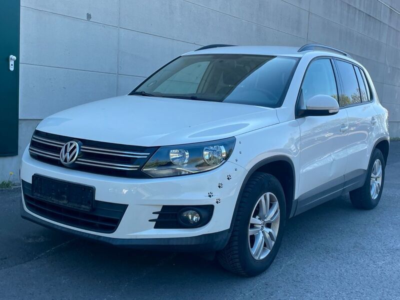 Weiß Gebraucht 2012 VW Tiguan Trendline SUV | 6.590 € (Superpreis) - Bild 1/4