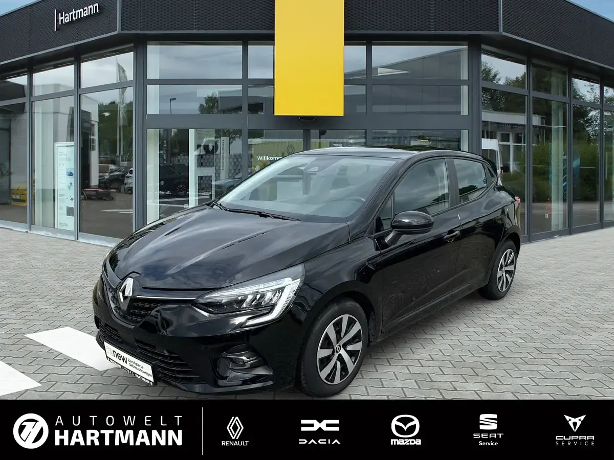 Gebraucht Renault Clio Equilibre 67 PS (49 kW) 2023 Blackpearlschwarz (schwarz) Kleinwagen