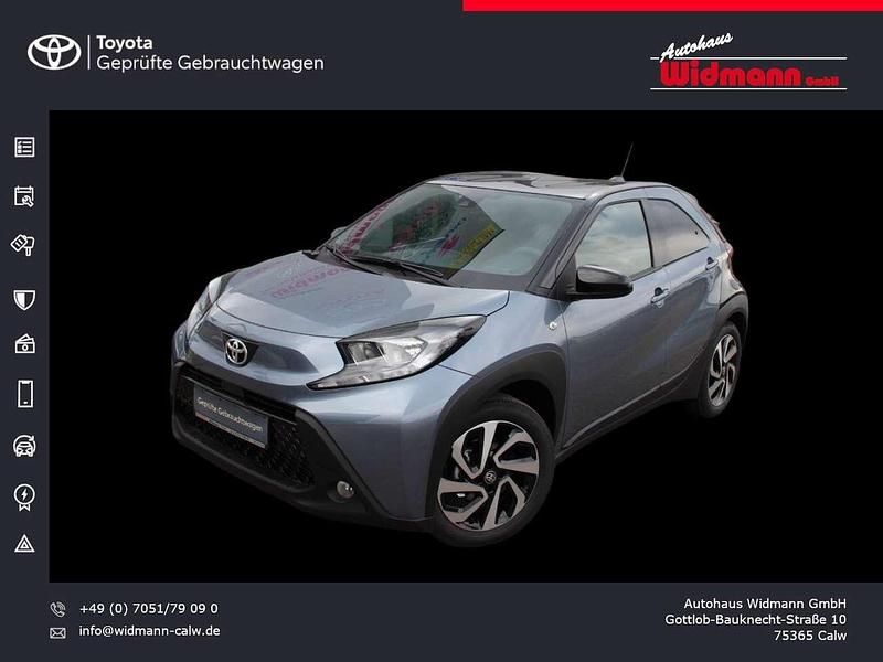 Celestitegrey / nightskyblack Neu 2025 Toyota Aygo Kleinwagen | 17.990 € - Bild 1/4