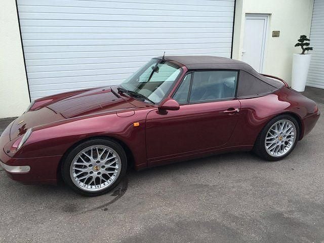 Gebraucht Porsche 993 286 PS (210 kW) 1997 Rot metallic Cabrio
