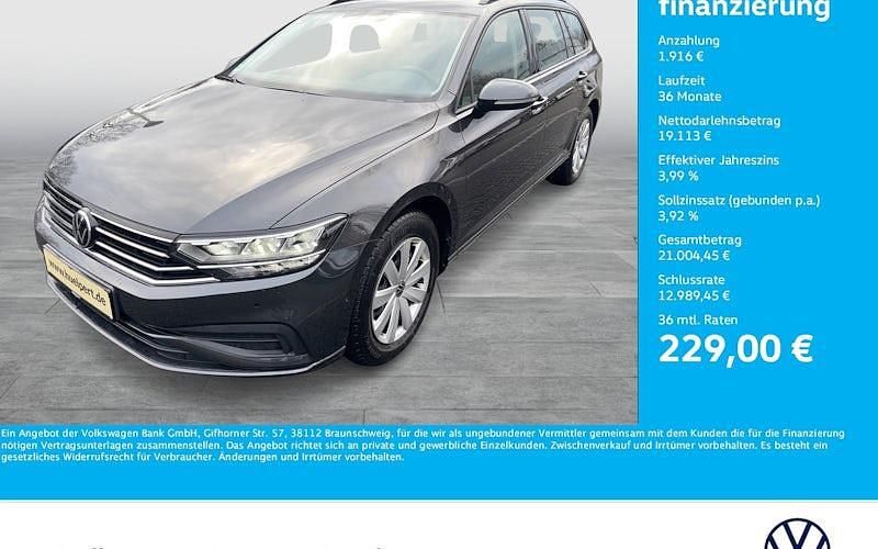 Gebraucht VW Passat Conceptline 150 PS (110 kW) 2022 Grau Kombi