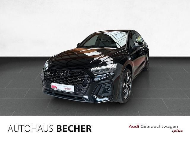 Mythosschwarz metallic Gebraucht 2022 Audi Q5 Sportback Ambiente SUV | 49.930 € (Fairer Preis) - Bild 1/4