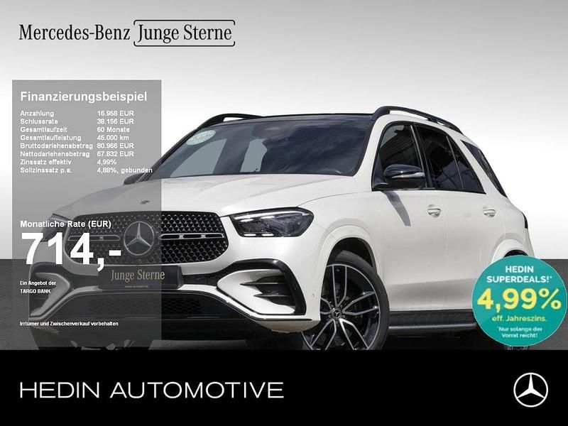 Manufaktur diamantweiß bright Gebraucht 2024 Mercedes GLE450 AMG AMG Limousine | 84.790 € (Guter Preis) - Bild 1/4