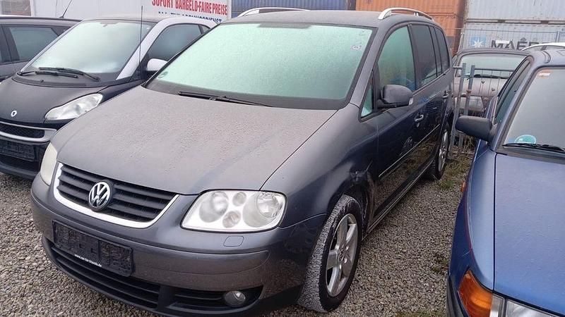 Grau Gebraucht 2006 VW Touran Highline Van / Kleinbus | 999 € (Superpreis) - Bild 1/4