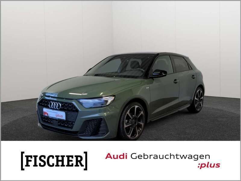 Gruen Gebraucht 2024 Audi A1 Sportback S-Line Kleinwagen | 26.987 € (Fairer Preis) - Bild 1/4