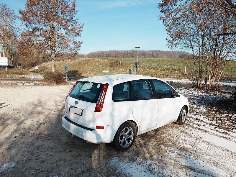 Gebraucht Ford C-MAX Titanium 125 PS (91 kW) 2009 Weiß Van / Kleinbus