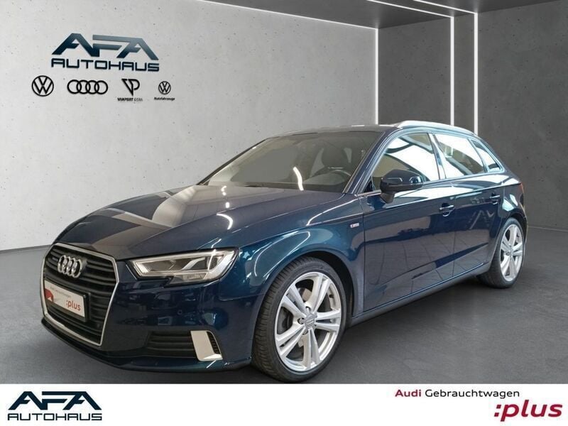 Gebraucht Audi A3 Sportback S-Line 190 PS (139 kW) 2017 Blau Kleinwagen
